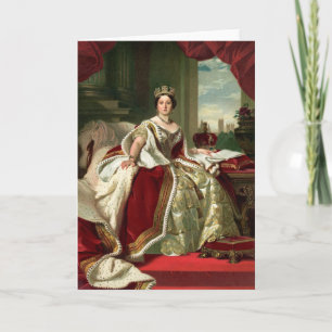 Carte Portrait de la Reine Victoria