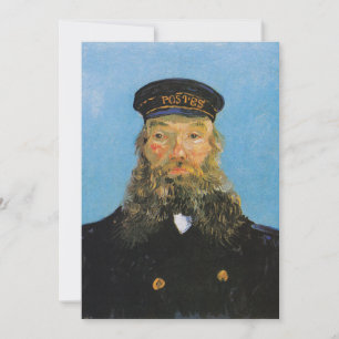 Carte Portrait de Postman Roulin   Vincent van Gogh