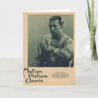 Portrait de Rudolph Valentino