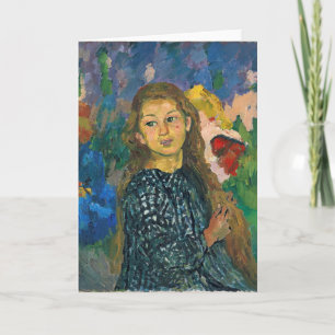 Carte Portrait d'Ottilia Giovanni Giacometti