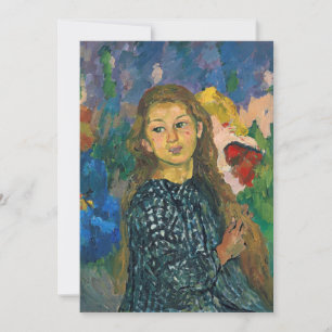 Carte Portrait d'Ottilia   Giovanni Giacometti