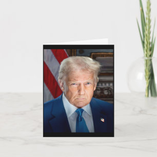 Carte Portrait officiel de la Maison Blanche Donald J Tr