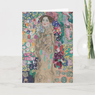 Carte Portrait posthume de Ria Munk par Gustav Klimt