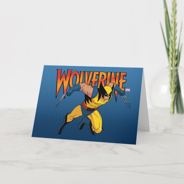 Carte Pose de caractères Wolverine (Devant)