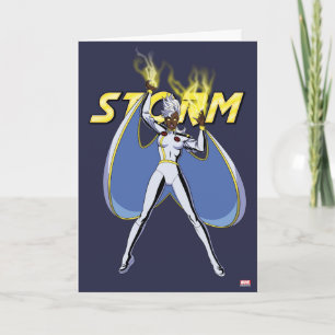 Carte Pose de personnage de tempête