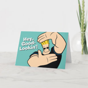 Carte Pose de trame photo Johnny Bravo