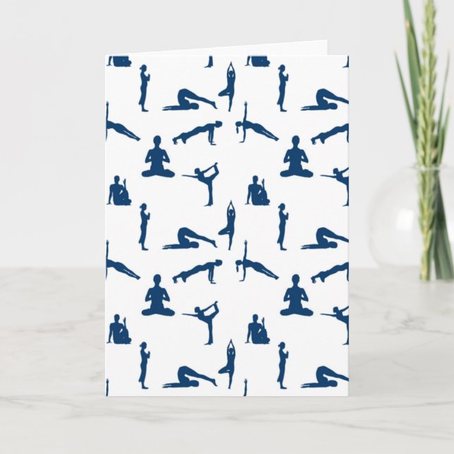 Carte Poses de yoga (Devant)