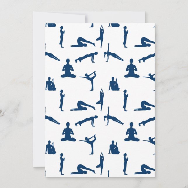 Carte Poses Yoga (Devant)