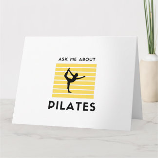 Carte Posez-moi des questions sur le Pilates