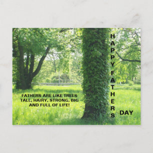 CARTE POST fête des pères
