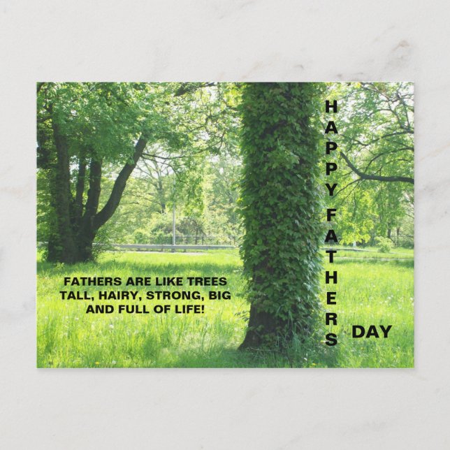 CARTE POST FÊTE DES PÈRES (Devant)