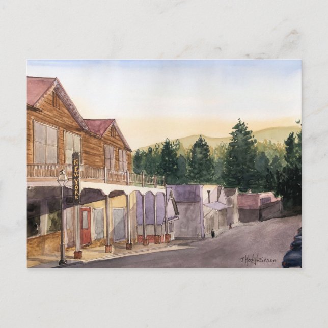 CARTE POST NEVADA CITY (Devant)