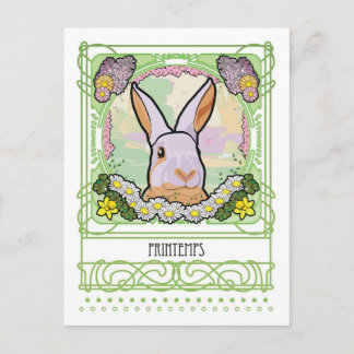 CARTE POST PRINTEMPS