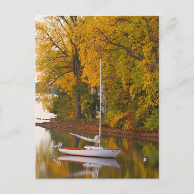 CARTE POST SAILBOAT VERMONT (Devant)
