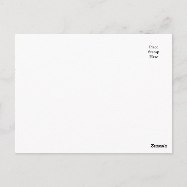 carte postale (Dos)