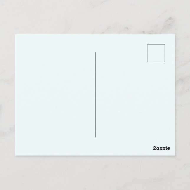 Carte postale (Dos)