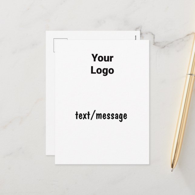 Carte postale (Devant/Arrière en situation)