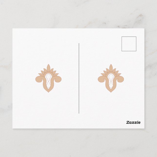 Carte postale (Dos)