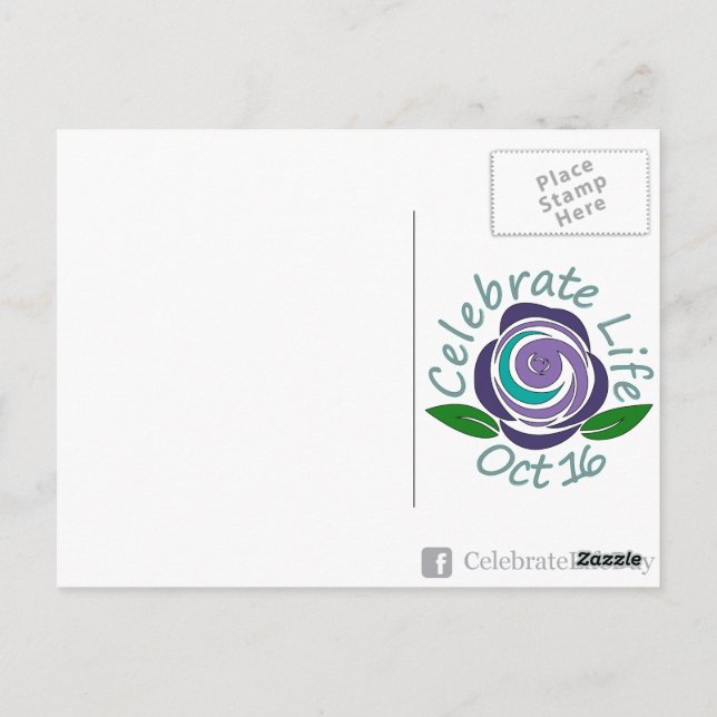 carte postale (Dos)