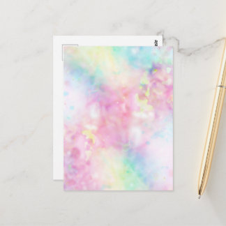 Carte Postale さらさらアート「安心」relieved abstract