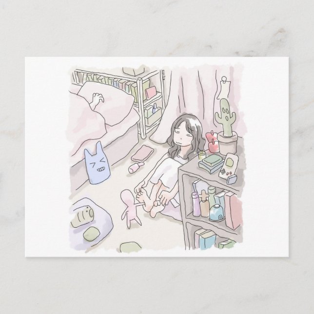 CARTE POSTALE さ に に や じ (Devant)