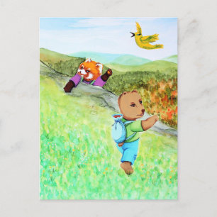 CARTE POSTALE な か よ し の 力