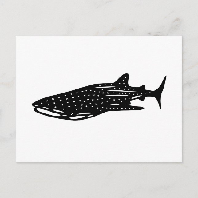 Carte Postale ジ ン territoires d'切'approcher requin baleine, rhin (Devant)