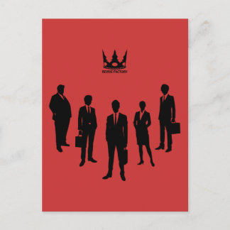 CARTE POSTALE ビ ジ ン レ ジ ャ  (黒)