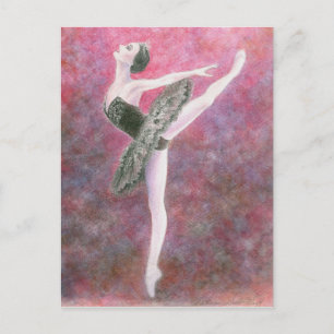 CARTE POSTALE ブラック・スワン　ポストカード