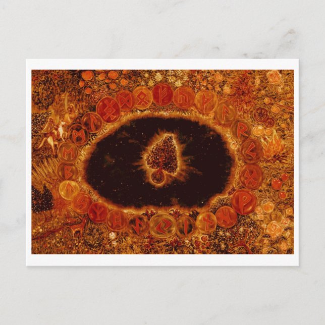 CARTE POSTALE 世 樹 界 (Devant)