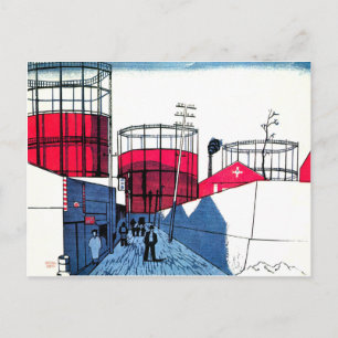 Carte Postale "千 住 タ ン ク 街"小 de (1930)