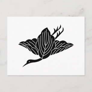 CARTE POSTALE 柏 鶴