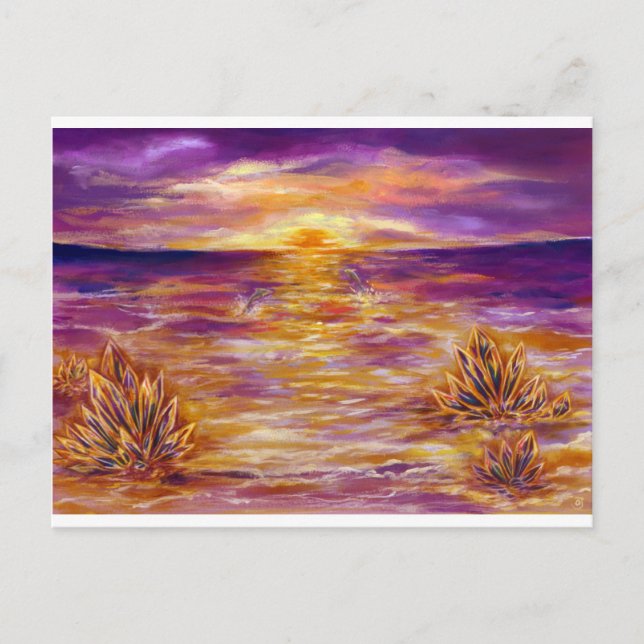 CARTE POSTALE 水 と の 晶 カ 海4 (Devant)