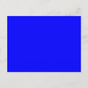 Carte Postale #0000FF Code hexadécimal Couleur Web foncé Vibrant