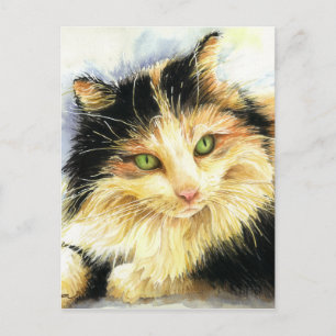 Carte Postale 0010 Calico Cat