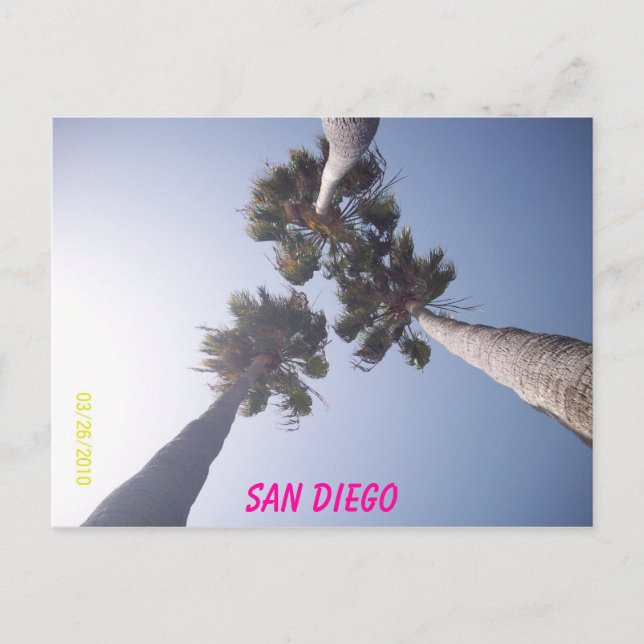 Carte Postale 096, San Diego (Devant)