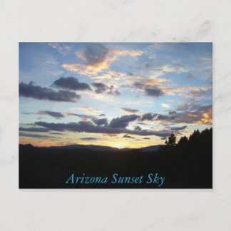 Carte Postale 100_5037, Arizona Sunset Sky