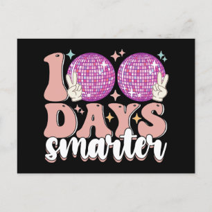 Carte Postale 100 Jours Smarter Disco Ball 100ème Jour De L'Écol
