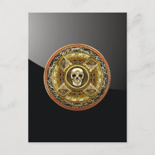 Carte Postale [100] Mictlantecuhtli - Dieu de la mort aztèque