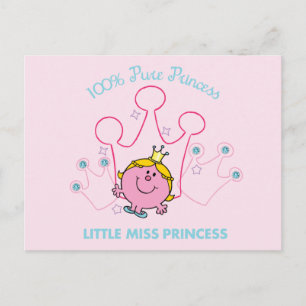 Carte Postale 100% Pure Princesse - Little Miss Princesse