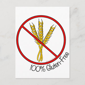 Carte Postale 100% sans gluten