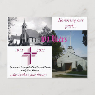 Carte Postale 100e anniversaire d'Emmanuel