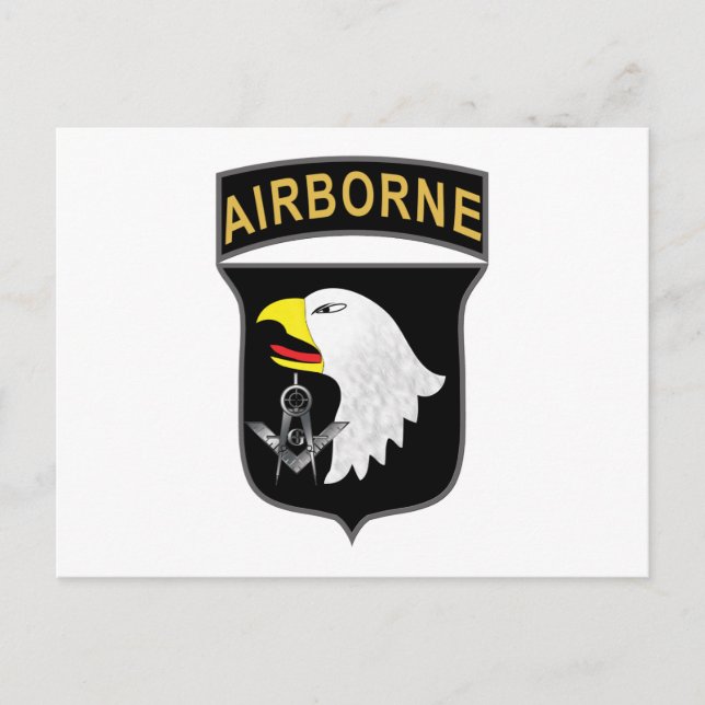 Carte Postale 101e Airborne (Devant)