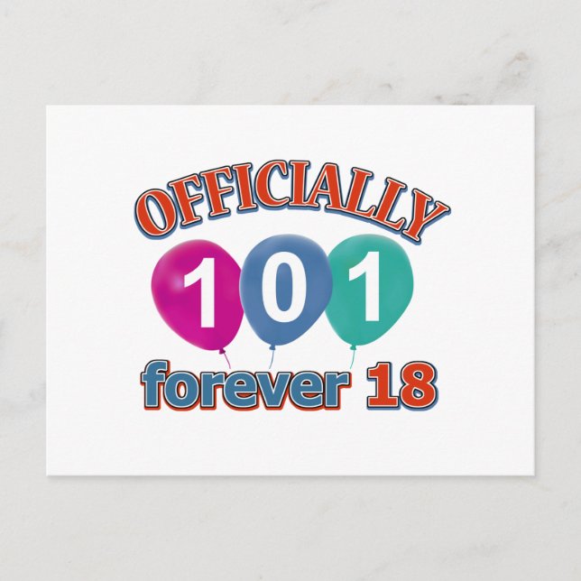 Carte Postale 101e anniversaire (Devant)