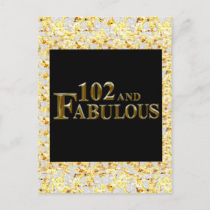 Carte Postale 102e anniversaire 