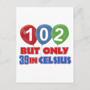 Carte Postale 102e anniversaire