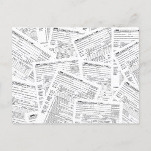 Carte Postale 1040 Formulaires fiscaux pour 2020