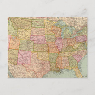 Carte Postale 12728 États-Unis