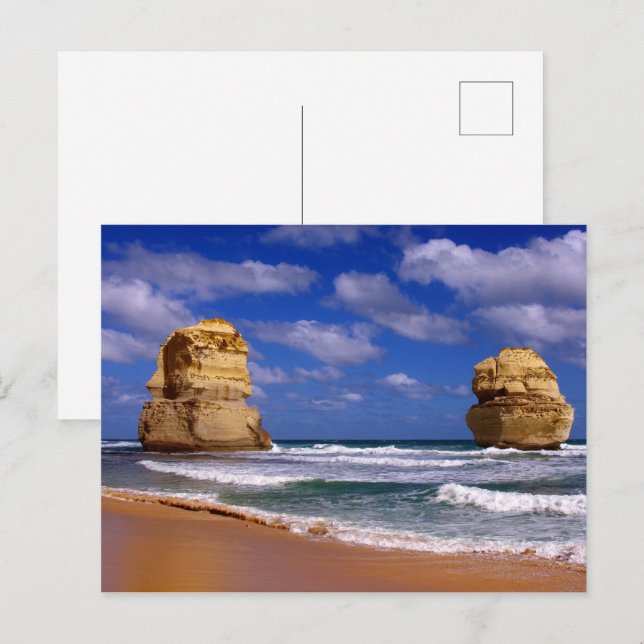 Carte Postale 12 Apôtres, Australie (Devant / Derrière)