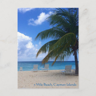 Carte Postale 12 Km Beach, îles Caïmans